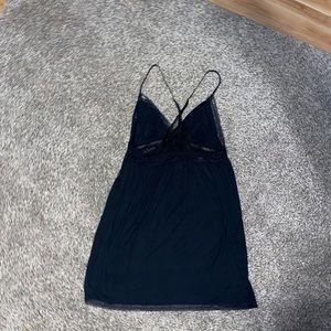 Victoria’s Secret black slip dress size XL